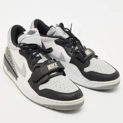 Air Jordans Multicolor Fabric and Leather Jordan Legacy 312 Olympic Lace Up Sneakers Size 47.5