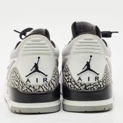 Air Jordans Multicolor Fabric and Leather Jordan Legacy 312 Olympic Lace Up Sneakers Size 47.5
