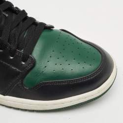 Air Jordans Multicolor Leather Jordan 1 Low Sneakers Size 45