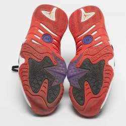 Pre Owned Air Jordans Black Patent and Leather Jumpman Two Trey Raptors Sneakers Size 47.5