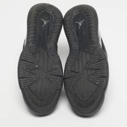 Pre Owned Air Jordans Two tone Coated Canvas and Leather Jordan Son of Mars High Top Sneakers Size 45