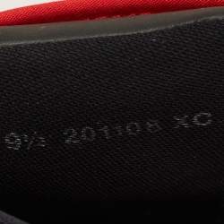 Pre Owned Air Jordans Multicolor Canvas and Leather Jordan 1 Retro AJKO Chicago Sneakers Size 43