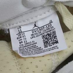 Pre Owned Air Jordans Multicolor Suede and Mesh Jordan 1 High Zoom Air CMFT 2 Legend Coffee Sneakers Size 45