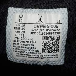 Pre Owned Air Jordans Tricolor Leather Jordan 1 Mid Wear-Away Chicago Sneakers Size 45