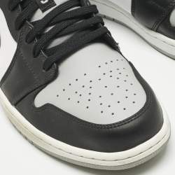 مملوكة مسبقًا حذاء رياضي اير جوردن جوردن 1 منخفض جلد برغندي/أسود داكن بنجر أسود مقاس 40.5