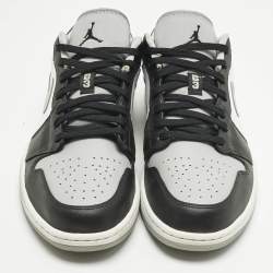 مملوكة مسبقًا حذاء رياضي اير جوردن جوردن 1 منخفض جلد برغندي/أسود داكن بنجر أسود مقاس 40.5