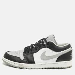 Pre Owned Air Jordans Multicolor Leather Jordan 1 Low Shadow Sneakers Size 45.5
