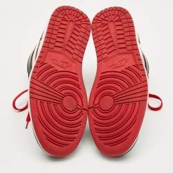 مملوكة مسبقًا Air Jordans Multicolor Leather Jordan 1 Retro High Bloodline Sneakers Size 45.5