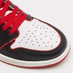 مملوكة مسبقًا Air Jordans Multicolor Leather Jordan 1 Retro High Bloodline Sneakers Size 45.5