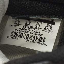 Pre Owned Air Jordans 1 Retro High Og Nrg Size 43 Gold Leather High Top Sneakers