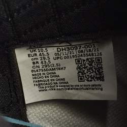 مملوكة مسبقًا حذاء رياضي اير جوردن جوردن 1 ريترو هاي جلد أخضر/أبيض مقاس 44.5