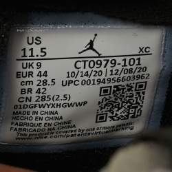 Pre Owned Air Jordans 1 Zoom Air Size 44 Multicolor Leather and Net High Top Sneakers