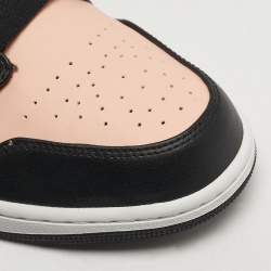 مملوكة مسبقًا حذاء رياضي إير جوردانز جوردان 1 منخفض بريد تو جلد أسود/أحمر مقاس 45