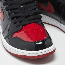 مملوكة مسبقًا حذاء رياضي إير جوردان جوردان 1 ريترو هاي أو جي داكن مارينا بلو جلد أزرق/أسود بعنق مرتفع مقاس 45.5