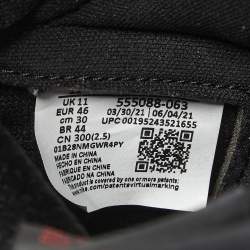 مملوكة مسبقًا حذاء رياضي إير جوردان جوردان 1 ريترو هاي أو جي داكن مارينا بلو جلد أزرق/أسود بعنق مرتفع مقاس 45.5