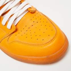 Pre Owned حذاء رياضي إير جوردن جوردان 1 ريترو هاي جاتوريد أورانج ليد برتقالي مخصر مقاس 46