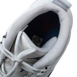 Pre Owned Air Jordan 12 Retro French Blue 2016 Leather Sneakers Size 45