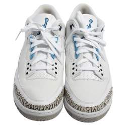 Air Jordan 3 Retro UNC Carolina Blue Sneakers Size 47.5