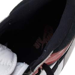 Pre Owned Air Jordan Tricolor Suede And Leather Air Jordan 1 OG High Top Sneakers Size 47