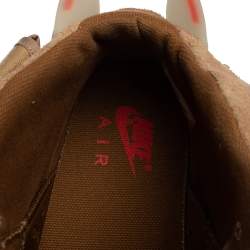 Jordan 6 Travis Scott British Beige Suede Khaki Sneakers Size  47
