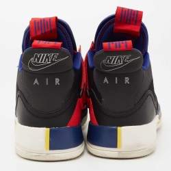 Pre Owned Air Jordans Multicolor Mesh And Leather Tech Pack Sneakers Size 45