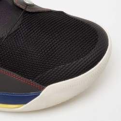 Pre Owned Air Jordans Multicolor Mesh And Leather Tech Pack Sneakers Size 45