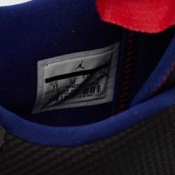 Pre Owned Air Jordans Multicolor Mesh And Leather Tech Pack Sneakers Size 45