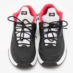 Air Jordan Black/White Leather Max Aura 3 Sneakers Size 44