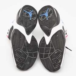 Air Jordan Black/White Leather Max Aura 3 Sneakers Size 44