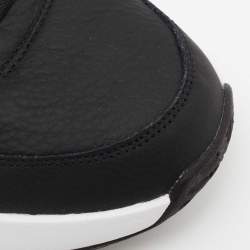 Air Jordan Black/White Leather Max Aura 3 Sneakers Size 44