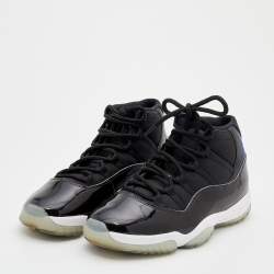 Air Jordan Black/White Fabric and Patent Leather Jordan 11 Retro Concord  Sneakers Size 44 Air Jordans