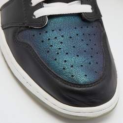 Pre Owned Air Jordans Multicolor Leather Air Jordan 1 Retro High Top Sneakers Size 45