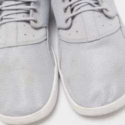 Pre Owned Air Jordans Grey Fabric Jordan Eclipse Wolf Grey Sneakers Size 43