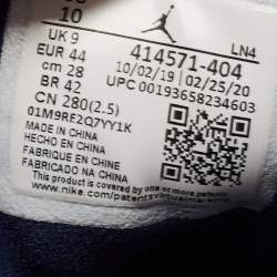 Air Jordan Multicolor Leather and Fabric Jordan 13 Retro Flint Sneakers Size 44