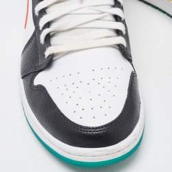 Air Jordan Multicolor Leather Jordan 1 Mid Alternate High Top Sneakers Size 44.5