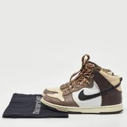 Pre Owned Air Jordon Tricolor Leather Dunk High Pro SB Ferris Bueller Sneakers Size 40
