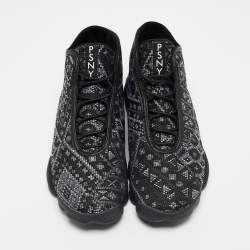 Air Jordan Black Canvas Horison Premuim Psny Sneakers Size 43