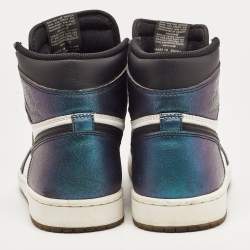 Pre Owned Air Jordan Multicolor Leather Jordan 1 Retro All-Star Chameleon Sneakers Size 42.5