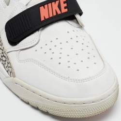 Air Jordans Multicolor Leather Jordan Legacy 312 Tech Challenge 2 Hot Lava Sneakers Size 43