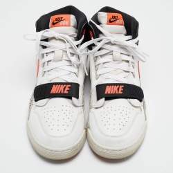 Air Jordans Multicolor Leather Jordan Legacy 312 Tech Challenge 2 Hot Lava Sneakers Size 43