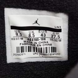 Air Jordans Multicolor Leather Jordan Legacy 312 Tech Challenge 2 Hot Lava Sneakers Size 43