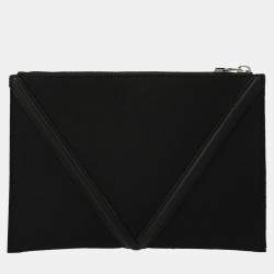 مملوكة مسبقًا Alexander Mcqueen Harness Clutch in Black