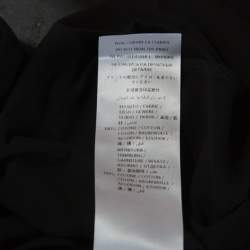 Pre Owned Alexander McQueen Black Double Skull Graphic Jersey T-Shirt XL