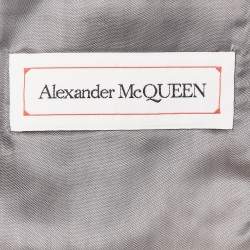 Alexander McQueen Grey Wool Blazer and Pants Suit S