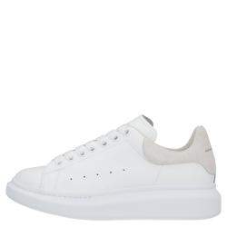 Alexander McQueen White/Beige Oversized Sneakers Size EU 41