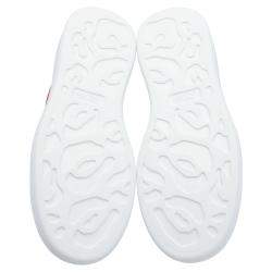 Alexander McQueen White/Red Men's Oversized Sneaker EU 42.5