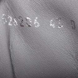 Pre Owned Alexander McQueen Black/Blue Suede and Leather Runner Sneakers Size 43