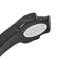 Pre Owned سوار أليكساندر ماكوين لون أسود أيقونة جمجمة توين 