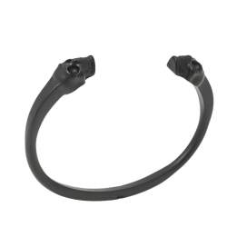 Pre Owned سوار أليكساندر ماكوين لون أسود أيقونة جمجمة توين 