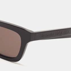 Alexander McQueen Black AM0392S Square Sunglasses